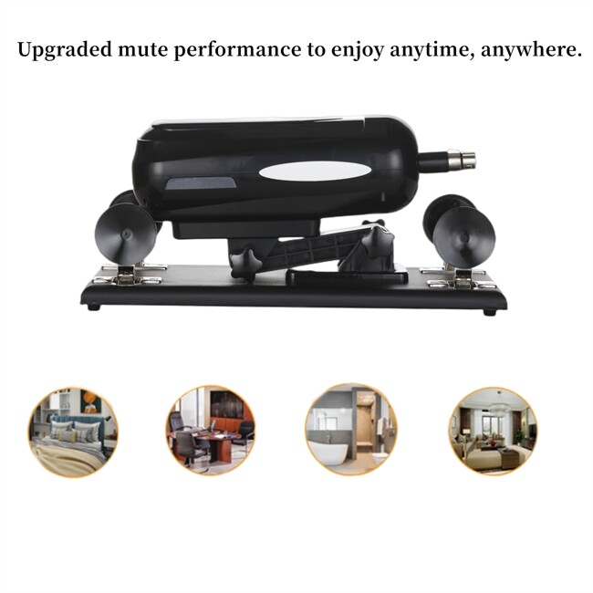 JESSKY Automatic Women Sex Machine with 3XLR Connector Suction Cup 4Pcs Attachments