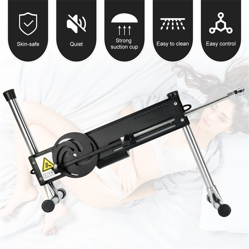Jessky Sex Machine with 5 Pcs Attachment Wireless control AND Wire-controlled , 1years Warranty