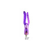 Double Head Dildo Attachment Toys for Sex Machine Device (Purple)