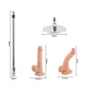 Sex Machine 120W 90 Angle Adjustable with Four Sex Dildos Attachments for Women