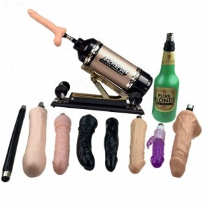 Climax Sex Machine with 9pcs Dildos for Female 0-415times/minute