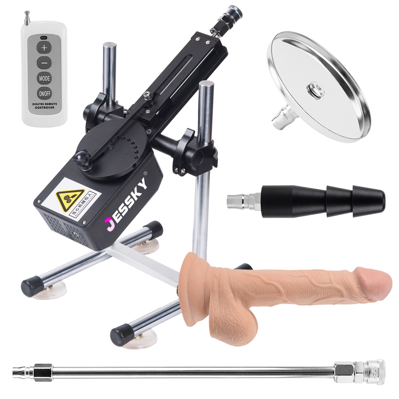Jessky New Premium Sex Machine Wireless Remote Control Fucking Machine With 4PCS Attachments