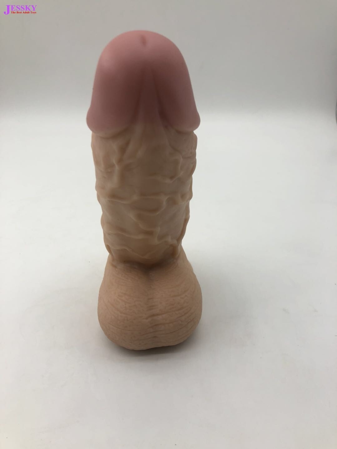 Dildo grande de 26cm para Acessório de Máquina de Sexo de Qualidade em Tom de Carne