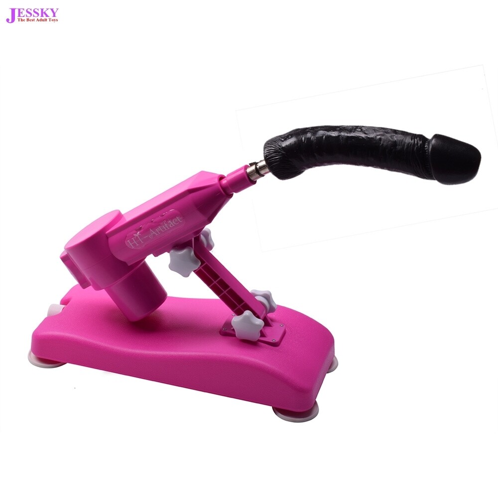 Máquina de Sexo Automática com 8 Dildos, Máquina de Amor Silenciosa Robot