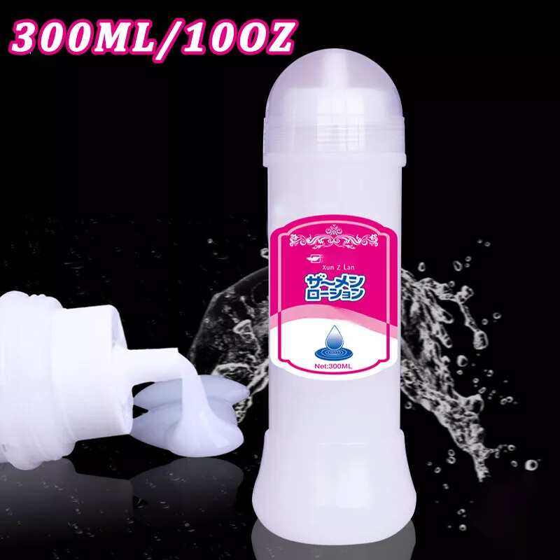 Lubrificante Sêmen Realista Sem Fragrância Lubrificante de Casal à Base de Água 200/300/500ml