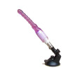 Anexo anal para máquina de sexo automática Mini dildo com 18 cm de comprimento e 2 cm de largura cor-de-rosa