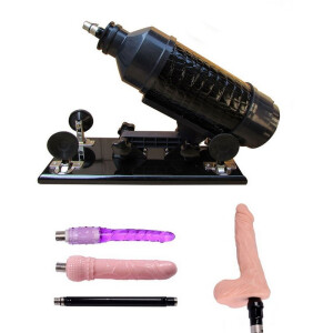 Máquina de Sexo Atualizada com Dildos Femininos Brinquedo para Vagina