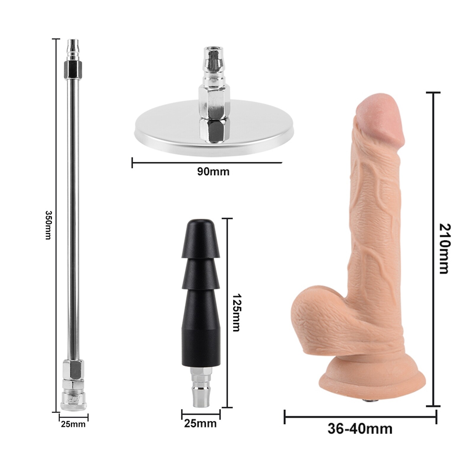 ジェッキーニュープレミアムセックスマシンワイヤレスリモートコントロールファッキングマシン4つの付属品付き