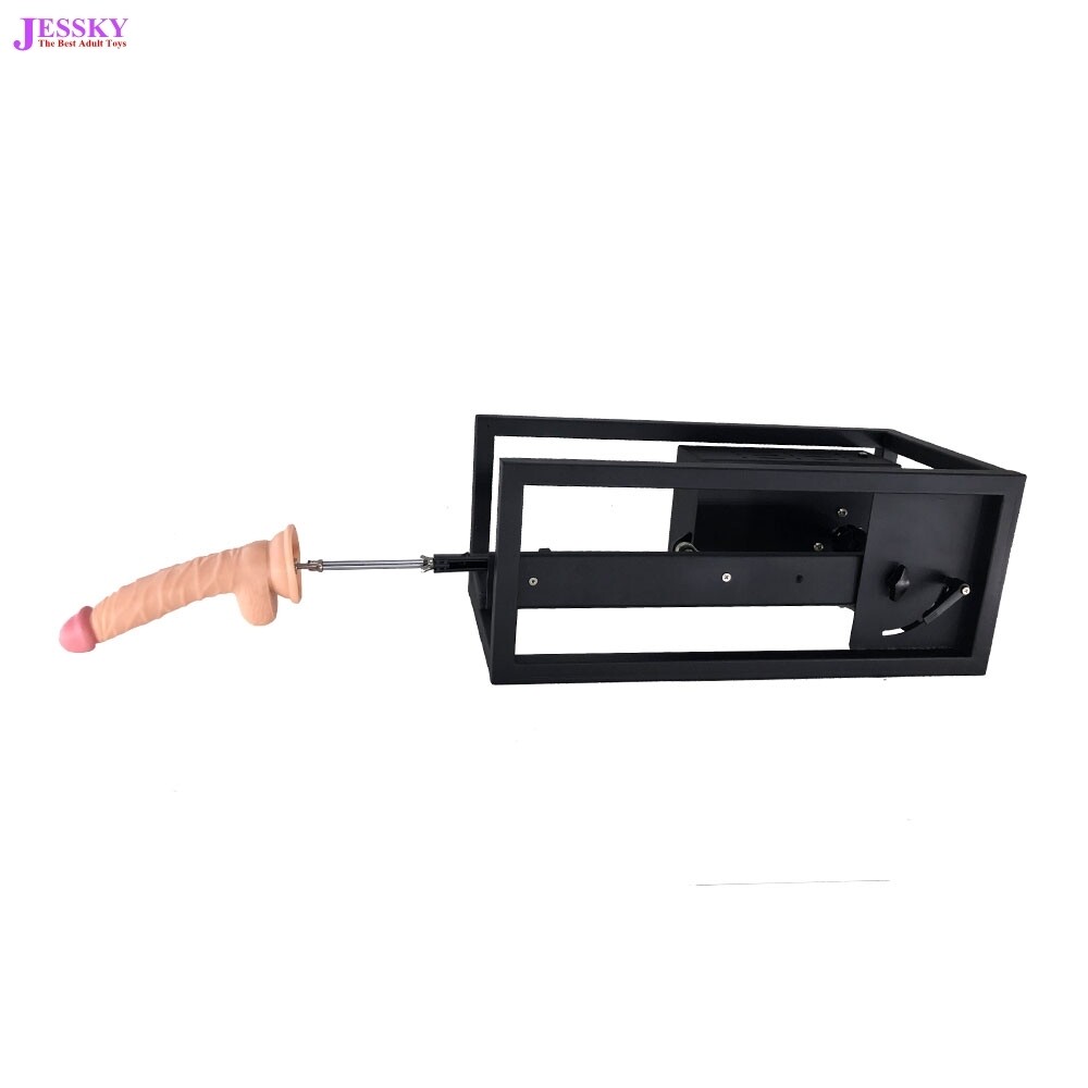 Jessky Sexmaschine Wireless-Fernbedienung mit 3 großen Dildos mit Saugnapf