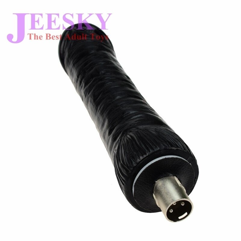 Jessky Sexmaschine-Anbaugert Schwarz 18cm