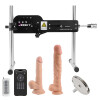 Premium Sexmaschine mit kabelloser Fernbedienung und APP-Steuerung und 3 Anhängen