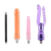 Jessky 3XLR Sexmaschinenaufsätze Verschiedene Dildo-Stile für ultimativen Genuss
