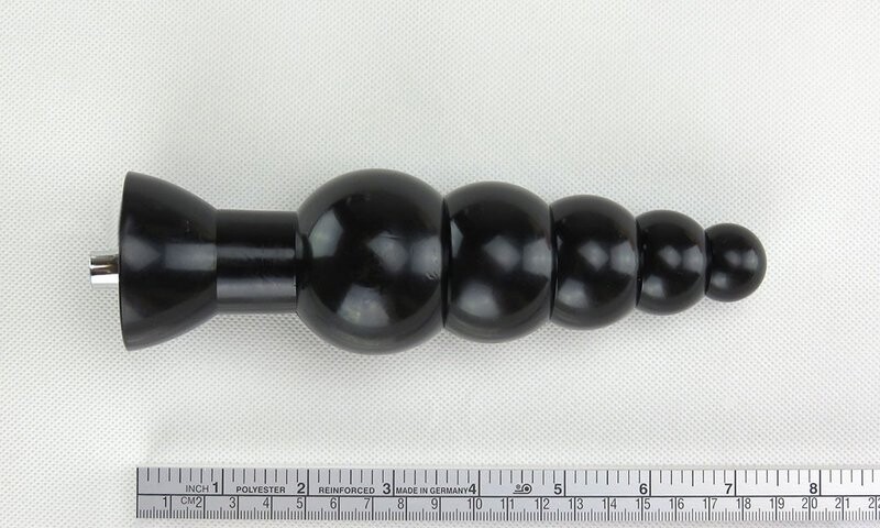 7.28'' Dildo anal en forme de perles pour une machine à sexe haut de gamme