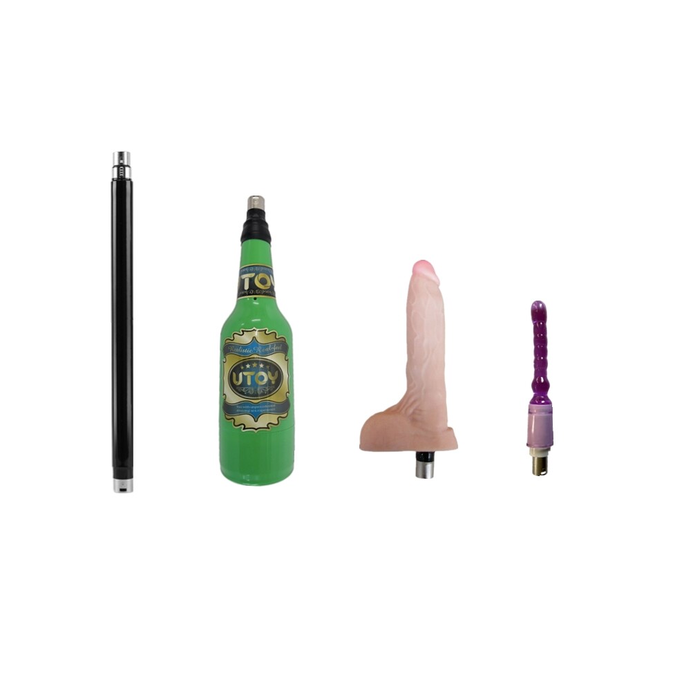 JESSKY 4 pièces Attachements de machine à sexe 3 Attachements XLR