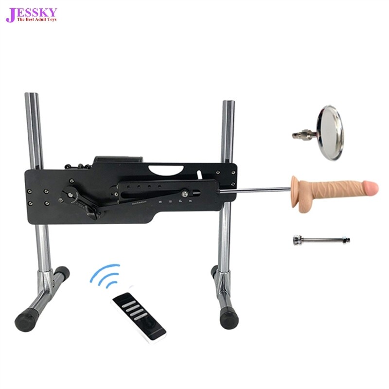 Nouvelle arrivée Réduction spéciale 6 Speed ​​Smart Sex Machine Télécommande sans fil Machine à baiser Rouge/Noir