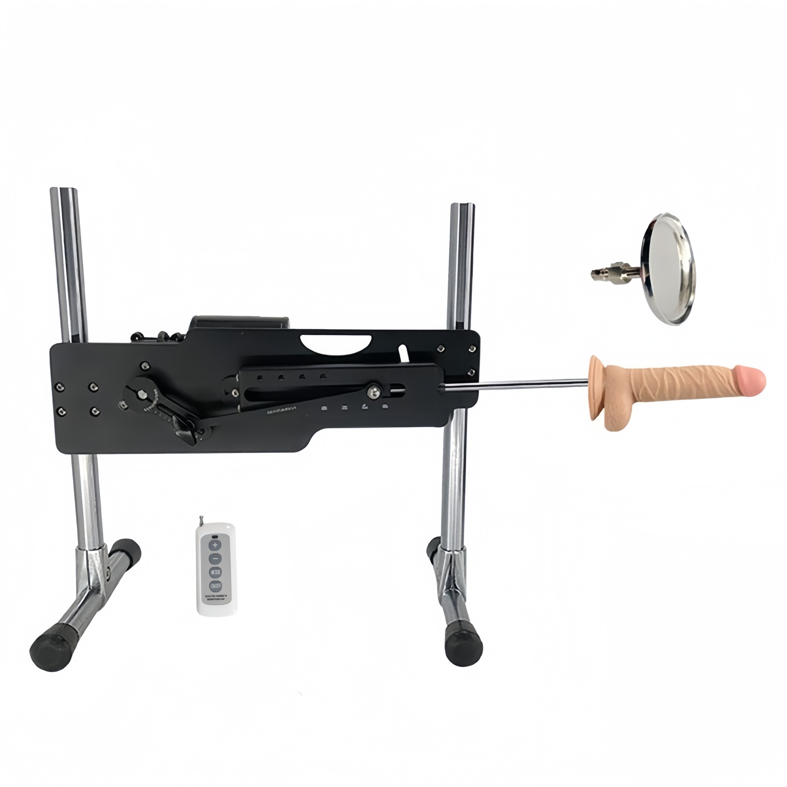 Nouvelle arrivée Réduction spéciale 6 Speed ​​Smart Sex Machine Télécommande sans fil Machine à baiser Rouge/Noir