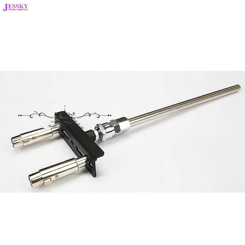 Accesorio de doble penetración para máquina de sexo, adecuado para dildos con conector de tres puntas