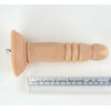Tapón anal de 5.7'' en color nude como accesorio para máquina sexual, de tamaño pequeño adecuado para principiantes en el sexo anal, juguete sexual