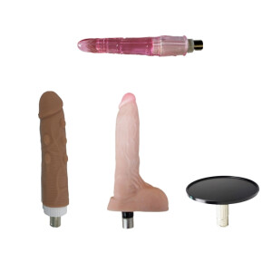 JESSKY 4 piezas de accesorios para máquina de sexo 3 accesorios XLR