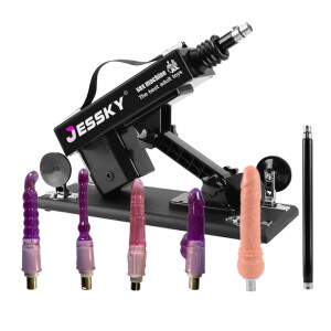 Máquina de sexo automática JESSKY para mujeres con 6 accesorios