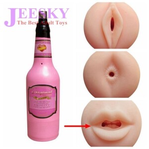 Accesorio de máquina sexual para la masturbación oral masculina con cerveza taza de sexo para hombres