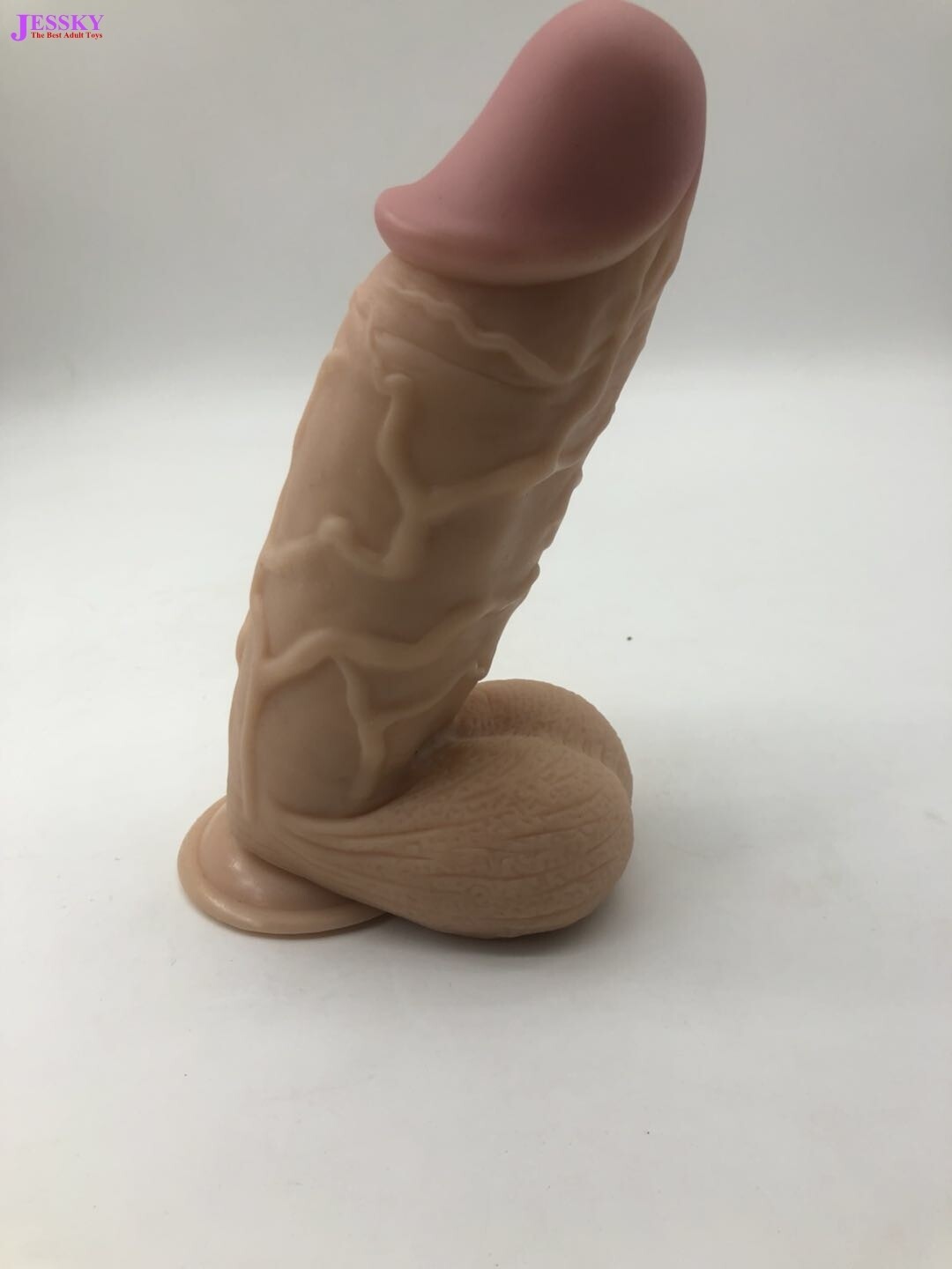 26CM Grote Dildo voor Premium Seksmachine Accessoire Huidkleurig