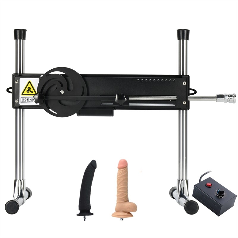 Jessky Extreem Stille Sexmachine Vac-U-Lock Gratis 2 stuks 7.87'' Grote Dildo's Automatisch Sekspompgeweer