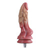 7,9 inch Kirin Monster dubbel gelaagde platinum siliconen fantasy dildo