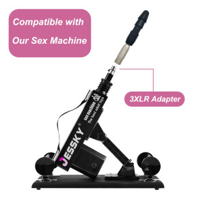 JESSKY Vac-U-Lock Adapter voor 3XLR Massage Machine, Love Machine Attachment