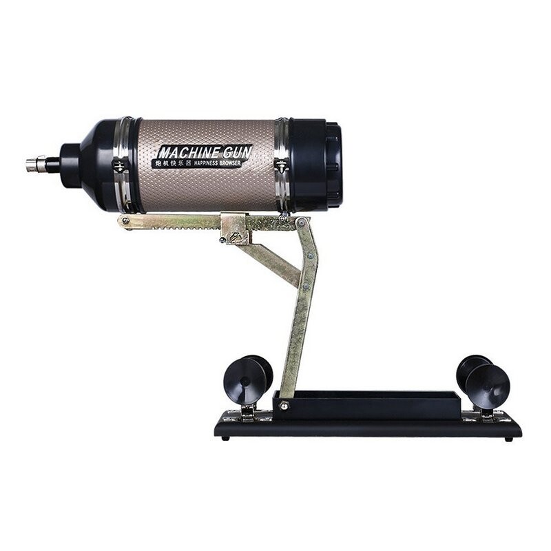 Climax Sex Machine le Dá Dildo do Bhaineann 0-415 nóiméad/imeacht