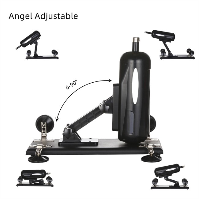 JESSKY Automatic Women Sex Machine le Ceangalóir 3XLR Cíosach Ciseáil 4Pcs