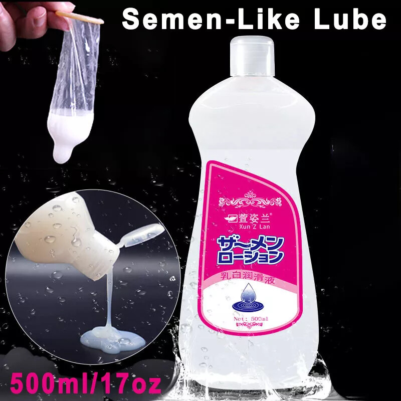 Lubricant Unscented Cum Realistic Semen Lube Couple Water Based Couple 200/300/500ml