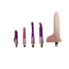 JESSKY 5 Pcs Sex Machine Attachments 3 XLR Attachments sex cup