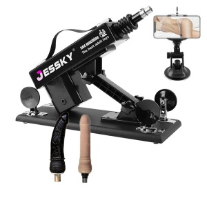 Automatic Sex Machine Gun with Dildo Noiseless