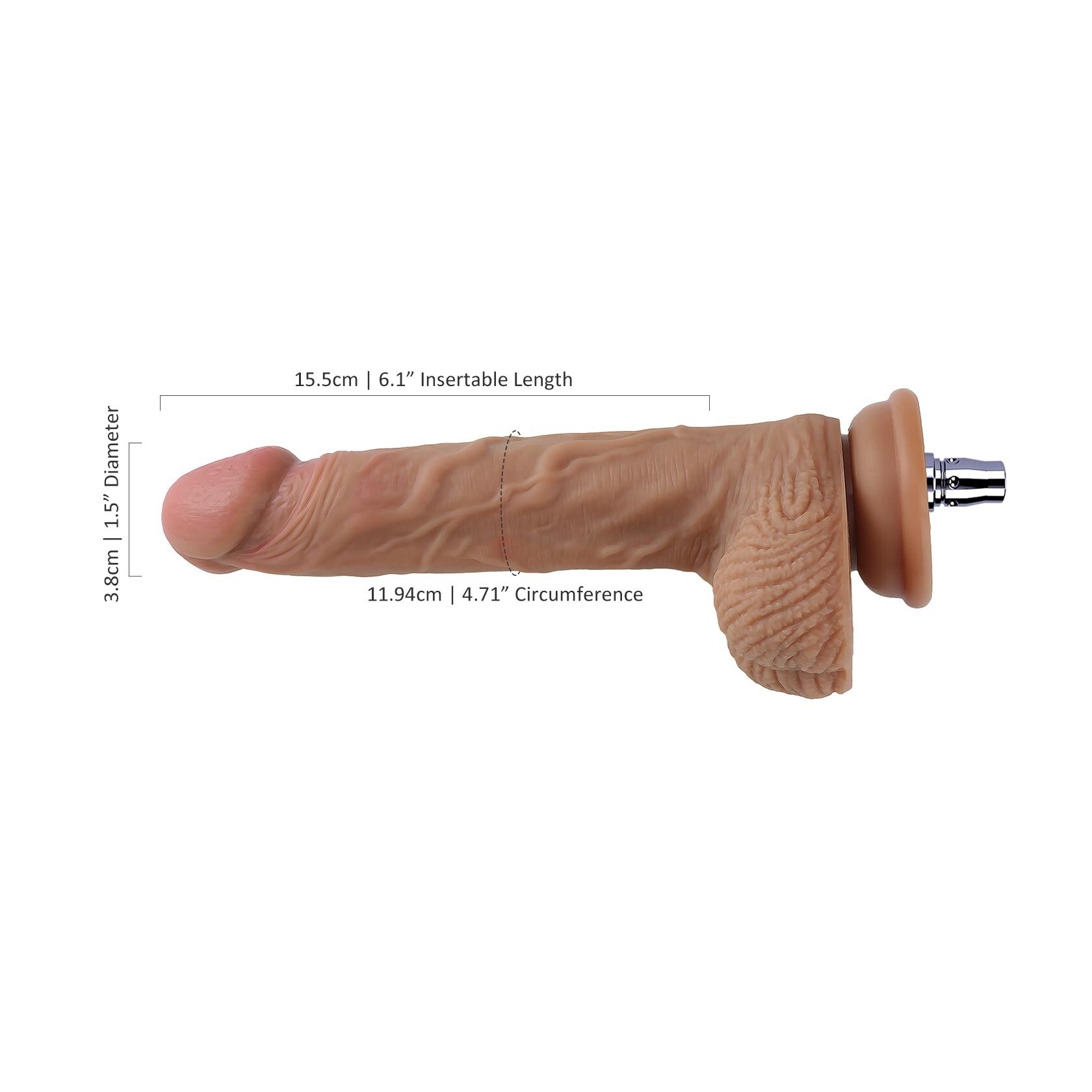 New Dildo for Premium Sex Machine Accessory Flesh