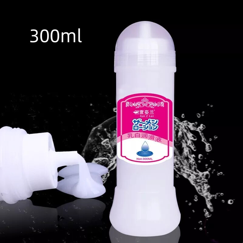Lubricant Unscented Cum Realistic Semen Lube Couple Water Based Couple 200/300/500ml