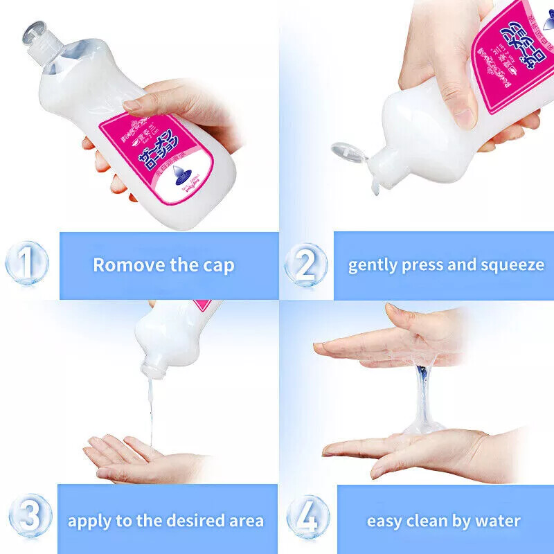 Lubricant Unscented Cum Realistic Semen Lube Couple Water Based Couple 200/300/500ml