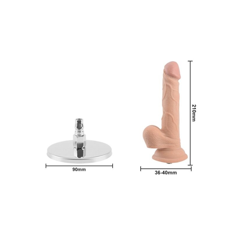 New Arrive Special Discount 6 Speed Smart Sex Machine Wireless Remote Control Fucking machine Red/Black