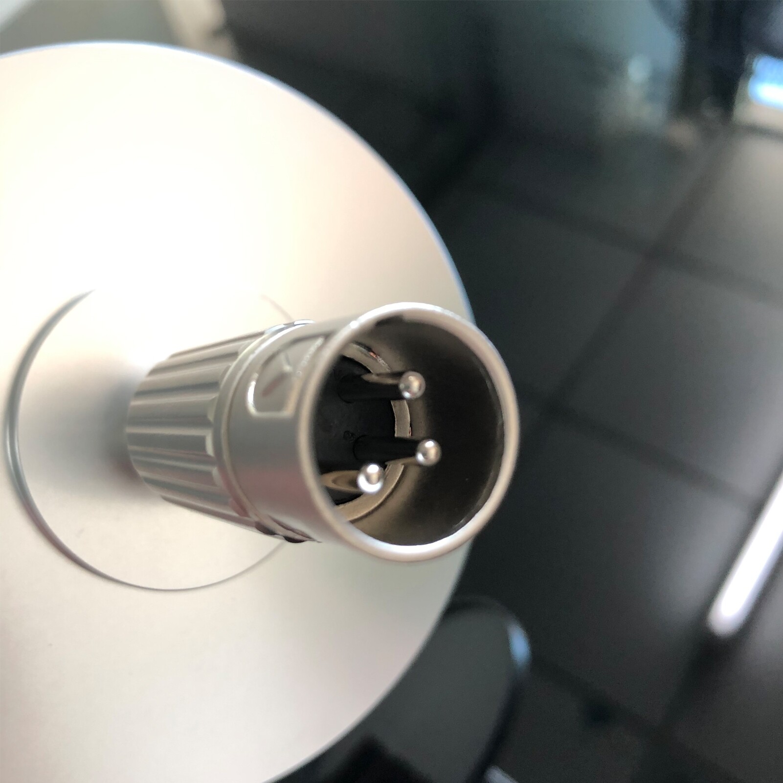 Suction Cup Adapter with 3XLR Connector, Universal Dildo Holder for 3 Prongs Massage Machine